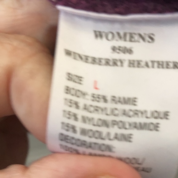 FINAL MARKDOWN LADIES woolrich sweater large - Picture 4 of 4